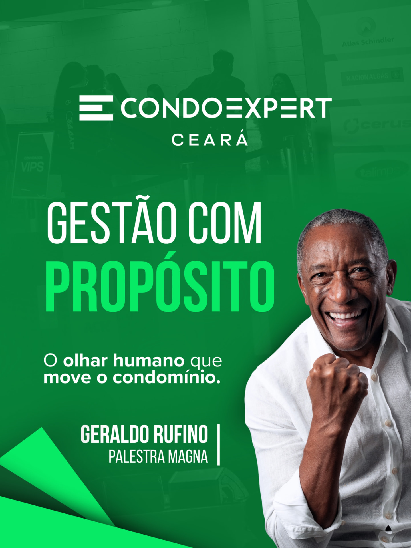 Gestão com Propósito — Geraldo Rufino, palestra magna
